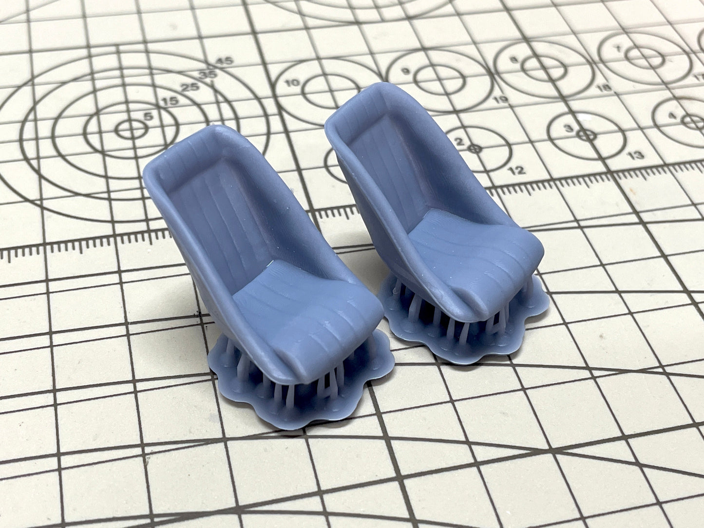 1/24 Cobra Classic Racing Seats with Head Rest