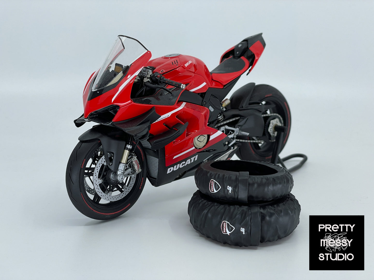 1/12 Tyre Warmer Set for Modern Superbikes