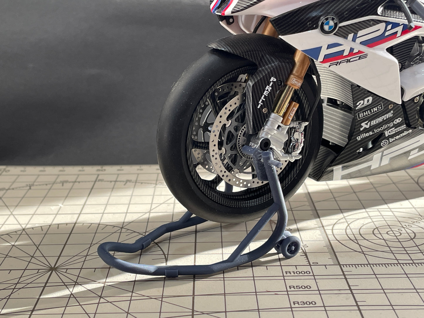 1/9 Front Wheel Lift Paddock Stand - Narrow