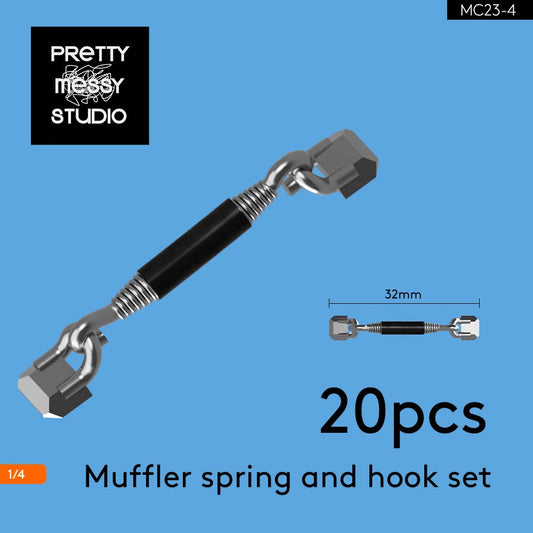 1/4 Muffler Spring set (20pcs)