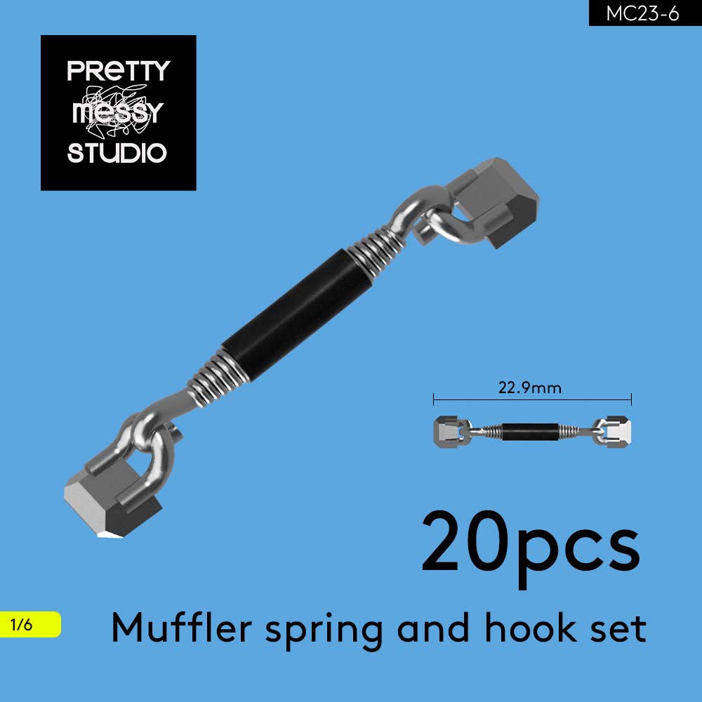 1/6 Muffler Spring set (20pcs)