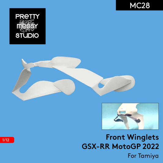 1/12 タミヤ GSX-RR 用 2022 後期型フロントウィング 