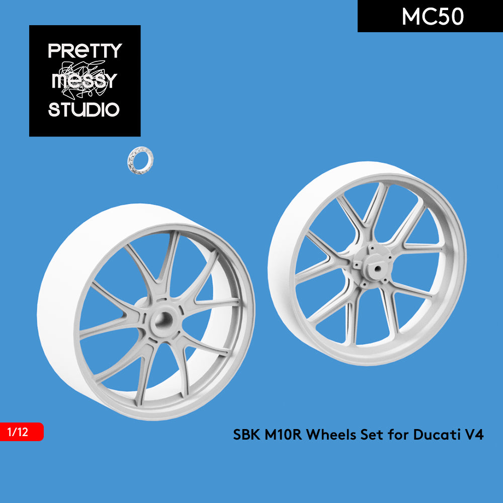 1/12 SBK M10R Wheels For Ducati V4