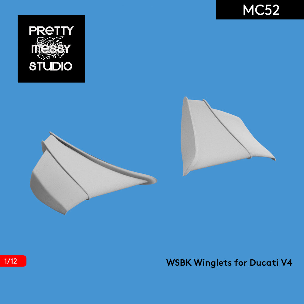 1/12 WSBK Winglet for Ducati V4