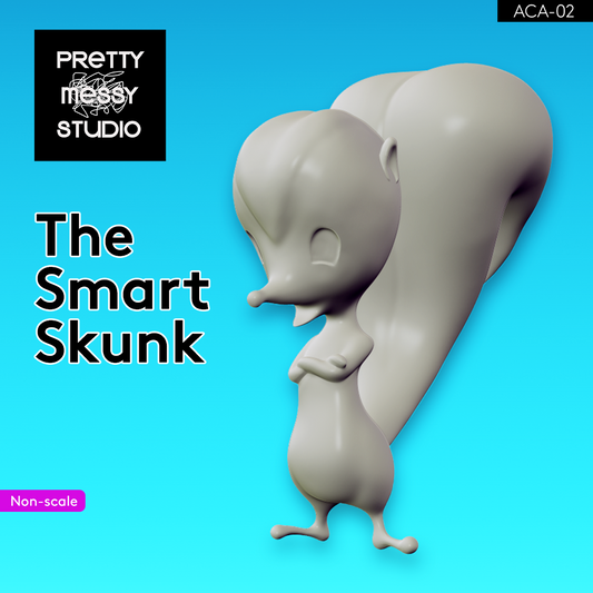 The Smart Skunk Figure